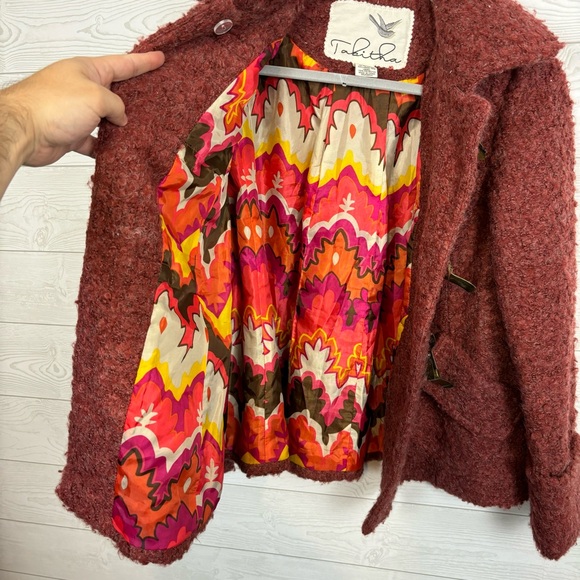 Anthropologie Tabitha Wool Blend Jacket Size Small - Picture 2 of 10